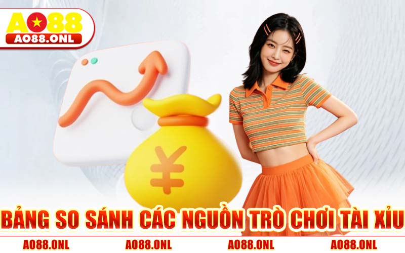 Bảng So Sánh Các Nguồn Trò Chơi Tài Xỉu