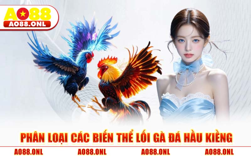Phân Loại Các Biến Thể Lối Gà Đá Hầu Kiềng